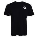 Cummins Unisex T-Shirt Short Sleeve Black Cotton Tagless Tee - Small CMN4759